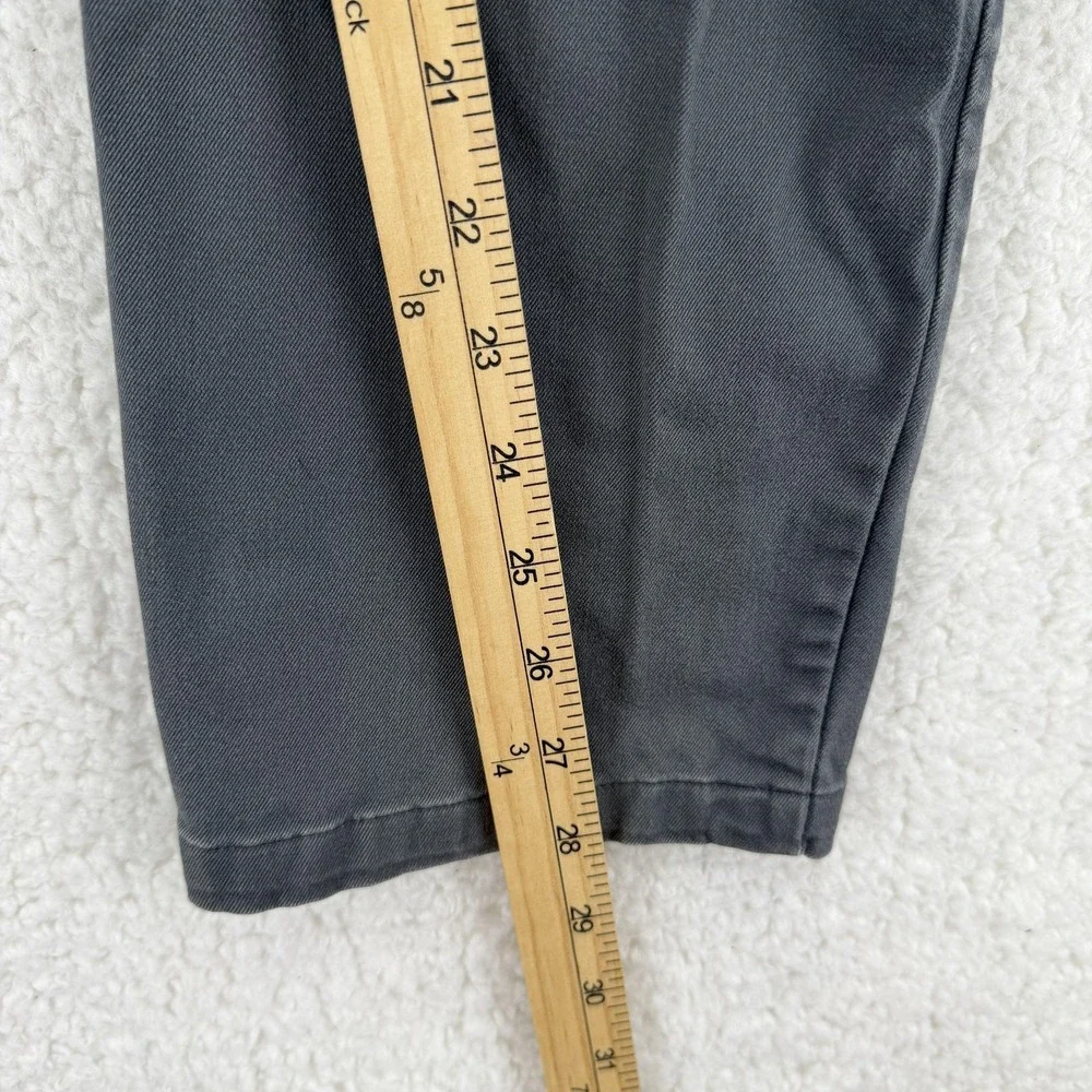 Hill City Everyday Pant Pants Mens 33x29 Gray Slim Chino‎ Stretch Quick Dry